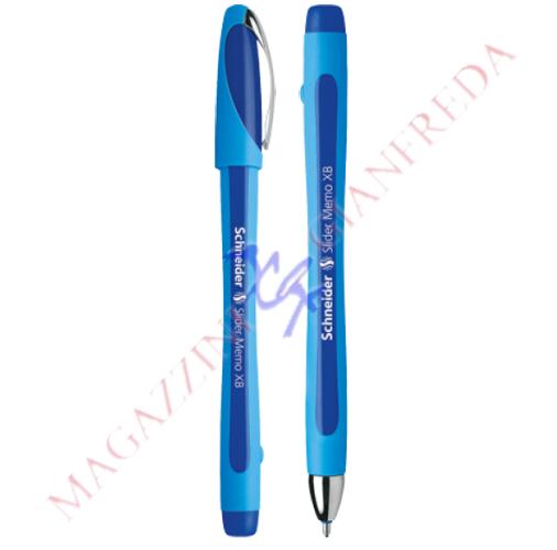 PENNA SFERA SCHNEIDER SLIDER MEMO XB BLUE